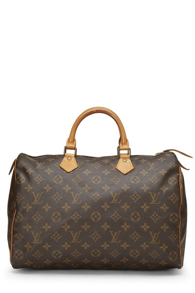 Monogram Canvas Speedy 35