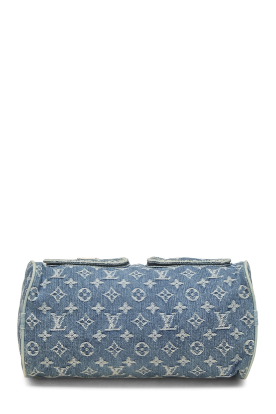 Blue Monogram Denim Neo Speedy, , large image number 4