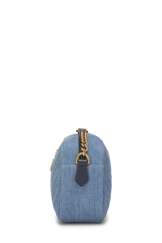 Blue Denim GG Marmont Crossbody Small, , large image number 2