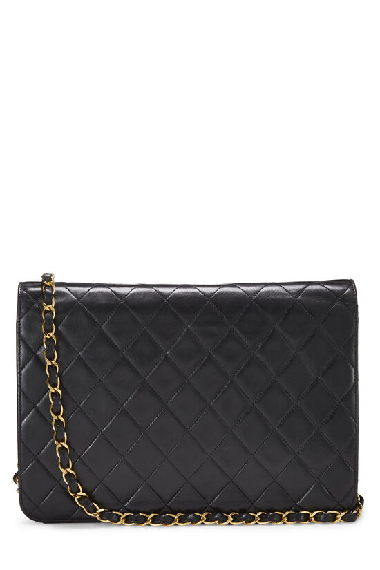 Chanel Black Lambskin Ex Flap Medium Q6B0221IK0206