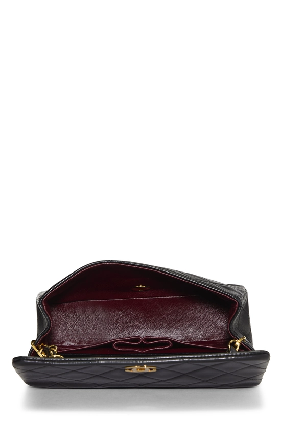 Black Quilted Lambskin Full Flap Mini, , large image number 5