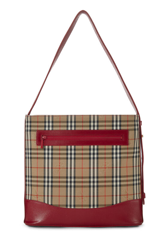 Red Haymarket Canvas Shoulder Bag Small, , large image number 3