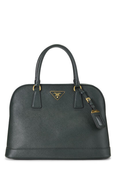 Green Saffiano Dome Tote