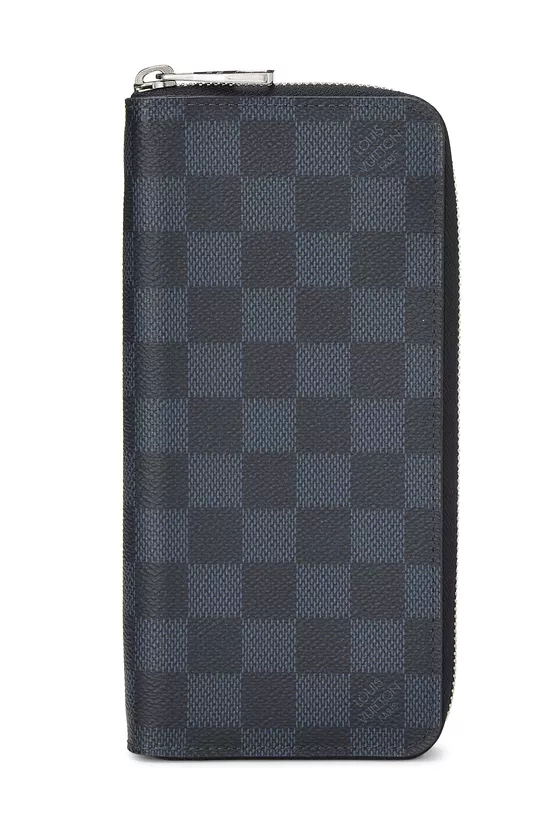 Damier Cobalt Zippy Vertical, , large image number 0