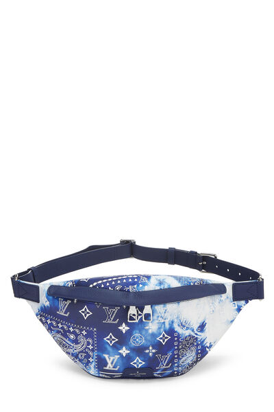 Blue Monogram Bandana Discovery Bumbag