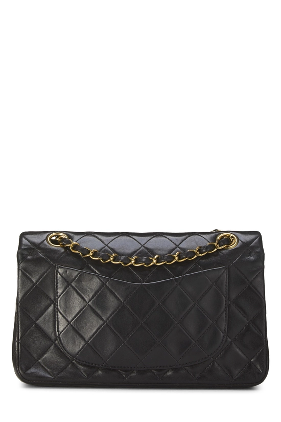 Black Quilted Lambskin Classic Double Flap Small, , large image number 3