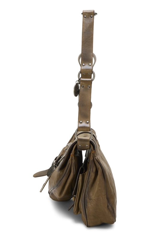 Brown Leather Gaucho Saddle Bag, , large image number 2