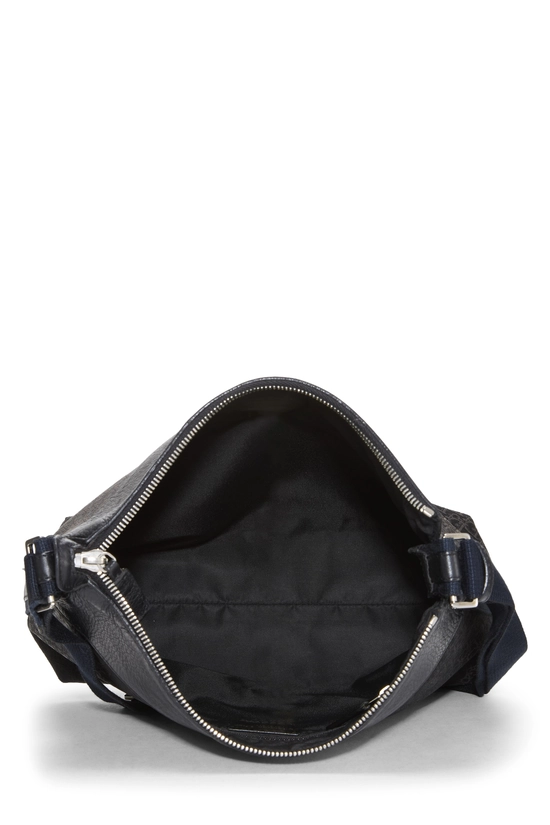 Black Canvas Street Chic Shoulder Bag, , large image number 5