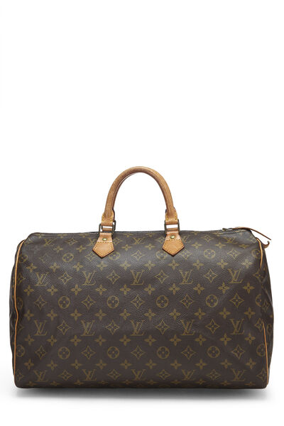 Monogram Canvas Speedy 40