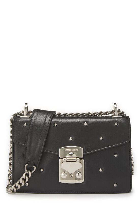 Black Calfskin Confidential Crossbody, , large image number 0