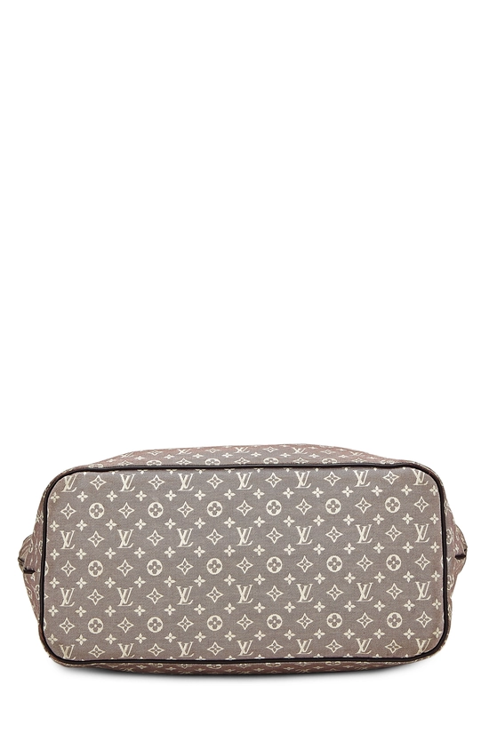 Burgundy Monogram Idylle Neverfull MM, , large image number 4