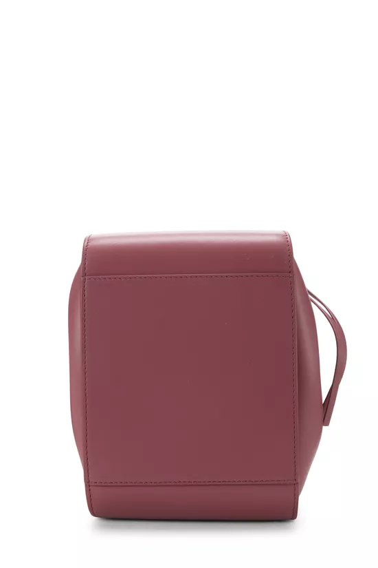 Pink Calfskin Compact Hammock Bag, , large image number 4