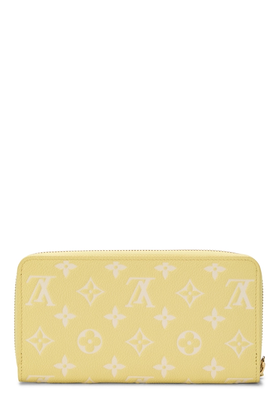 Yellow Monogram Empreinte Zippy Continental Wallet, , large image number 2