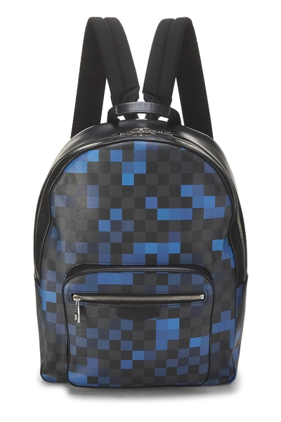 Louis Vuitton Blue Damier Pixel Josh Backpack — photo 1