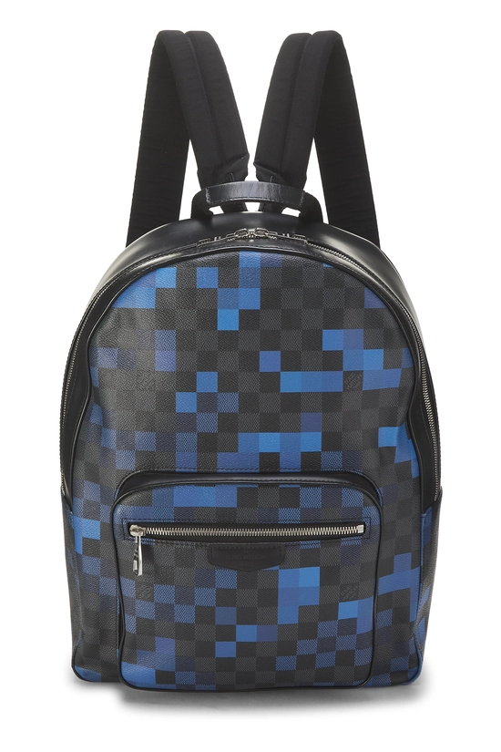 Blue Damier Pixel Josh Backpack, , large image number 0