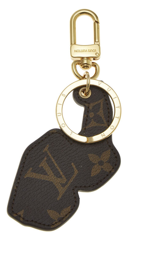 Gold & Multicolor Leather Millionaire Sunglasses Bag Charm, , large image number 1