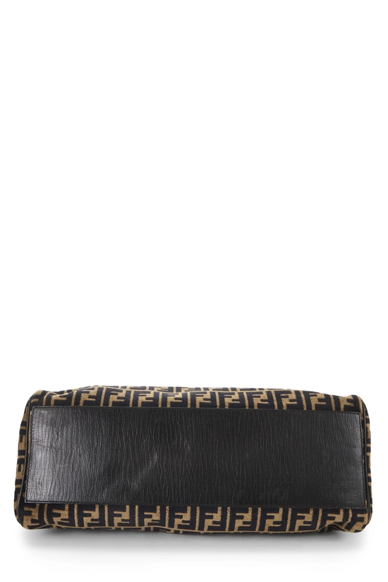 Brown Zucca Velvet Bag Du Jour Medium, , large image number 4