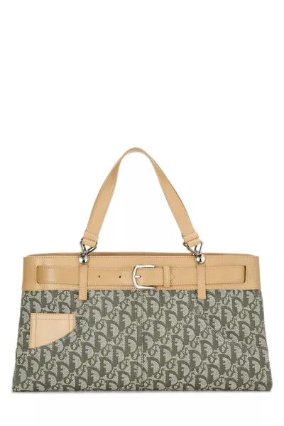 Green Trotter Canvas Jeans Pocket Handbag