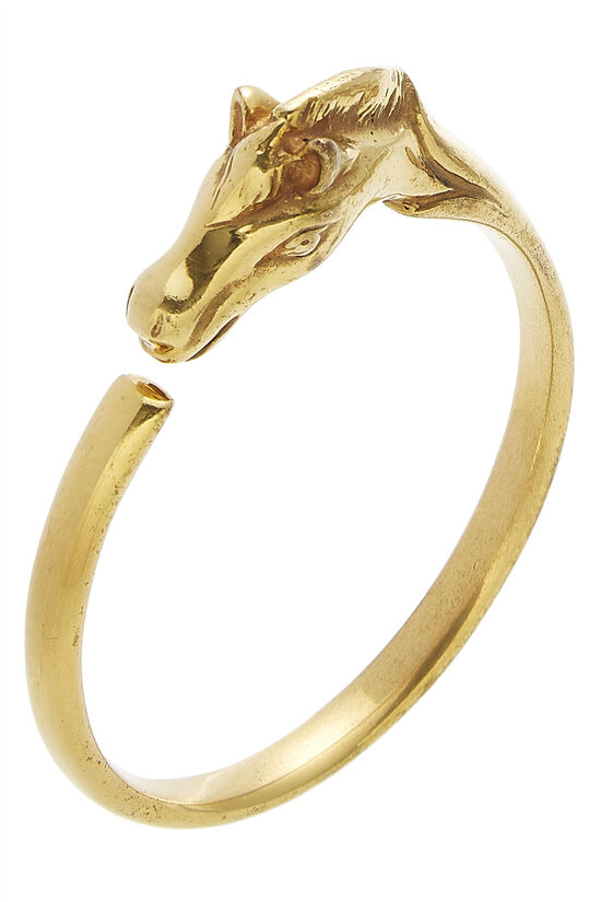 Pre-Owned Gold Vermeil Galop Bracelet QGJ06K17DB049