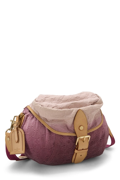 Pink Monogram Denim Sunshine, , large