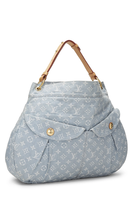 Blue Monogram Denim Daily GM, , large image number 1