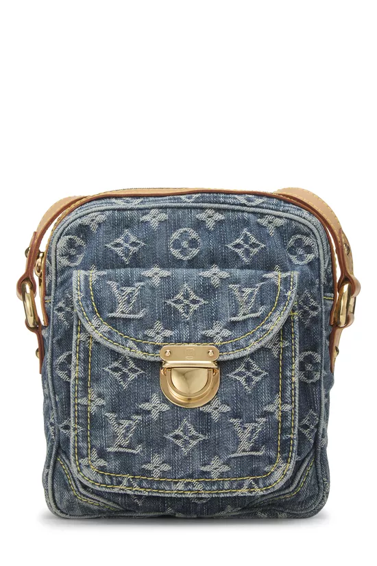 Blue Monogram Denim Camera Bag, , large image number 0