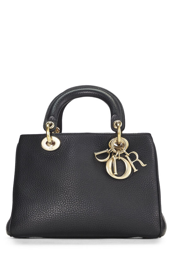 Black Calfskin Diorissimo Handbag Mini, , large image number 0