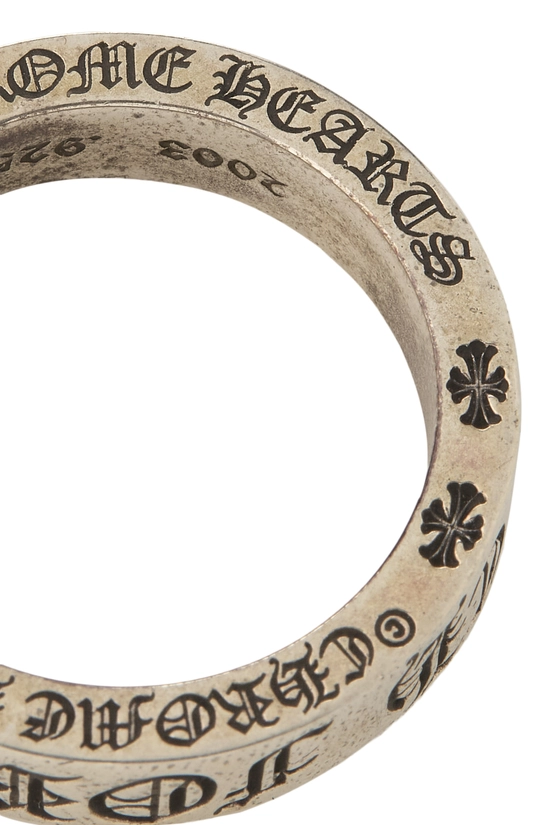 Sterling Silver Forever Spacer Band, , large image number 4