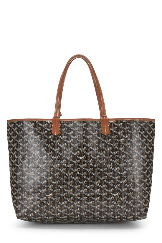 Black Goyardine Canvas Saint-Louis PM, , large image number 0