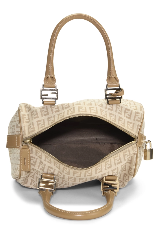 Beige Zucchino Boston Bag Mini, , large image number 5