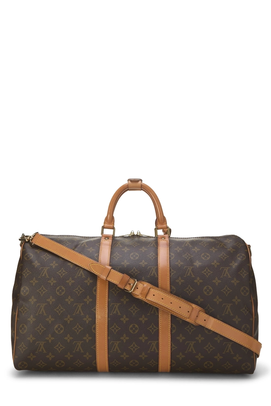Monogram Canvas Keepall Bandouliere 50, , large image number 3