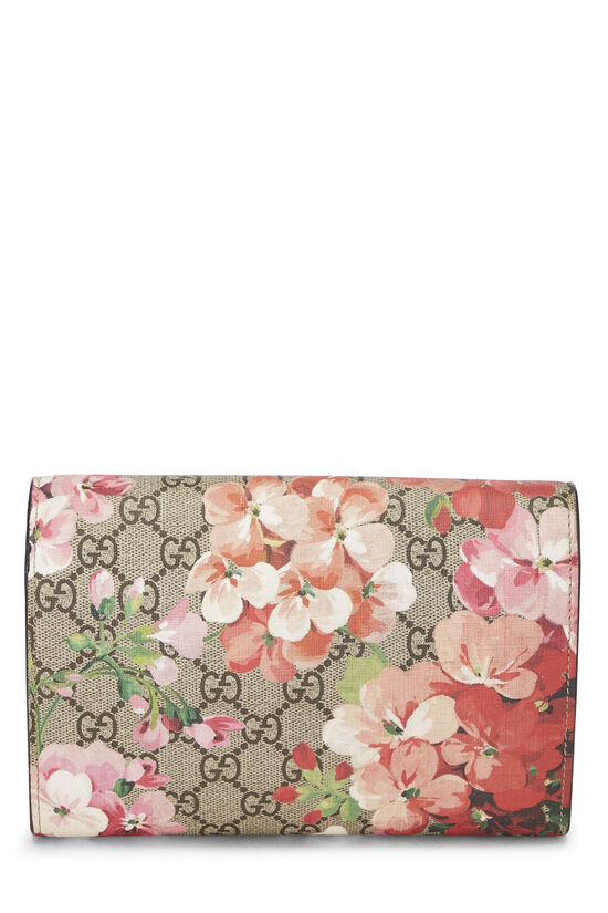 Pink GG Blooms Supreme Canvas Dionysus Wallet on Chain (WOC), , large image number 5