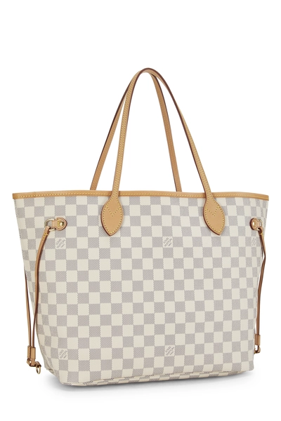 Damier Azur Neverfull MM NM, , large
