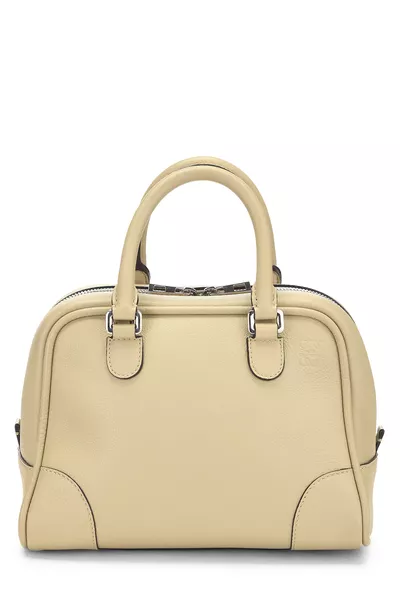 Beige Leather Amazona 75 Small
