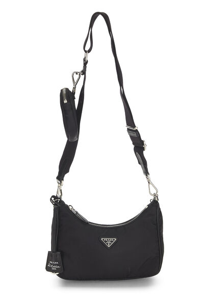 Black Tessuto Re-Edition 2005 Hobo Mini