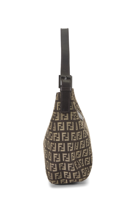 Brown Zucchino Canvas Shoulder Bag, , large image number 2