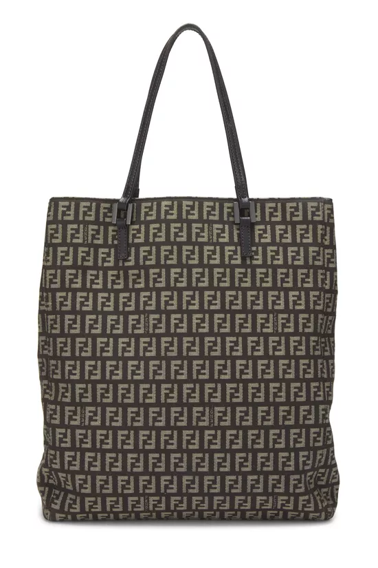 Brown Zucchino Canvas Vertical Tote, , large image number 3