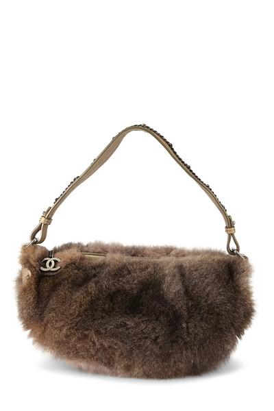Brown Lapin Shoulder Bag
