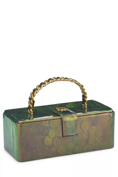 Multicolor Iridescent Vinyl Hologram Vanity, , large