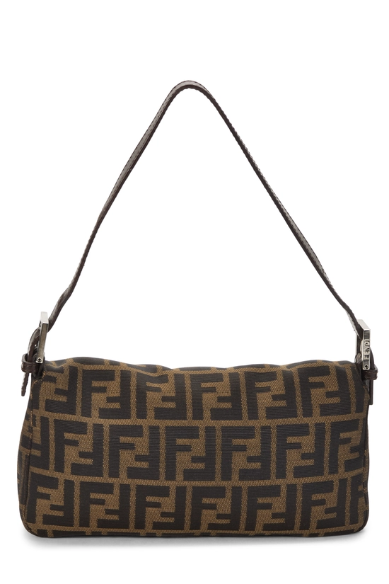 Brown Zucca Canvas Baguette, , large image number 3