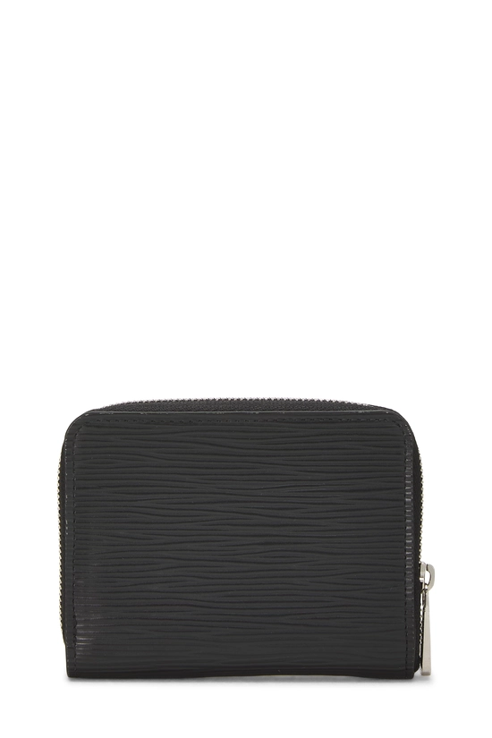 Black Epi Zippy Coin Purse, , large image number 2