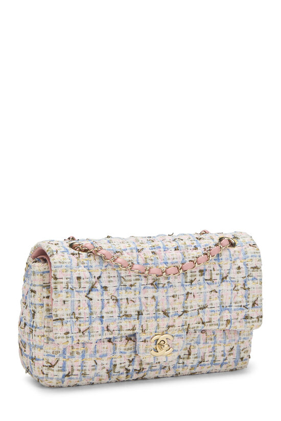 Multicolor Tweed Double Flap Medium, , large image number 1