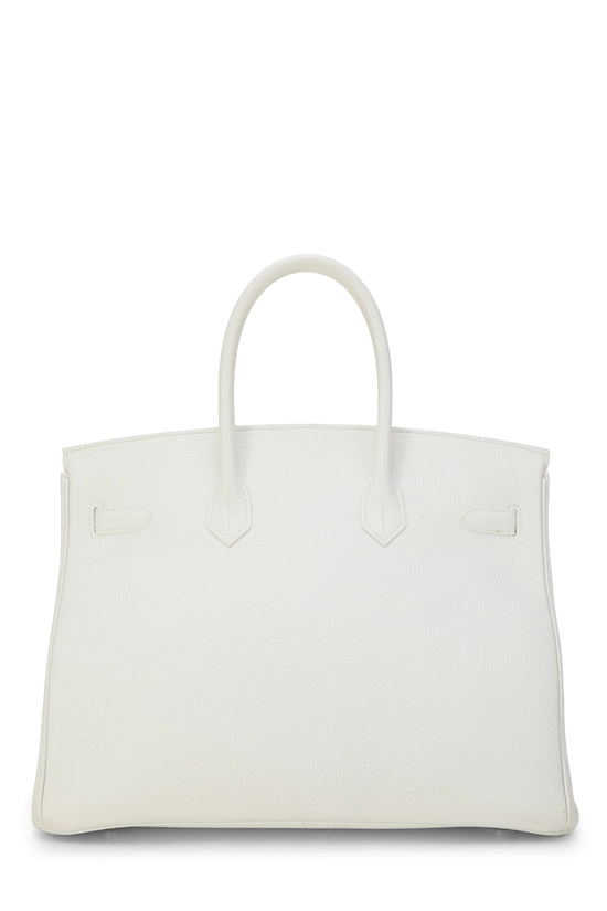 White Clemence Horseshoe Special Order (SPO) Birkin 35 , , large image number 3