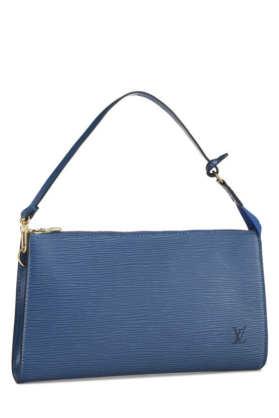 Blue Epi Pochette Accessoires, , large image number 1