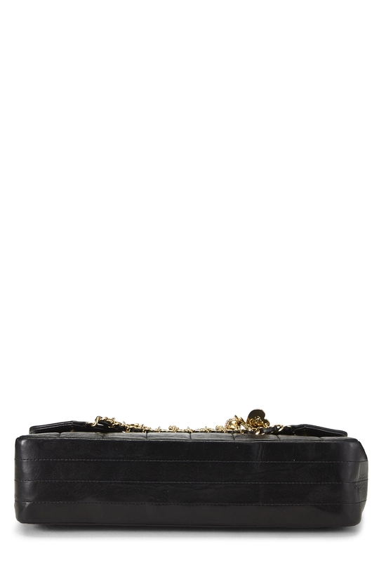 Black Lambskin Chocolate Bar Charms Shoulder Bag, , large image number 4