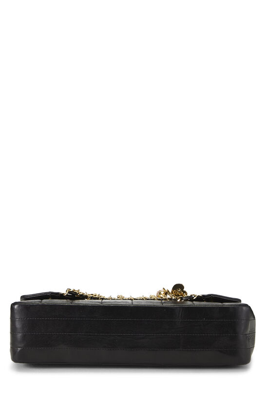 Black Lambskin Chocolate Bar Charms Shoulder Bag, , large image number 4