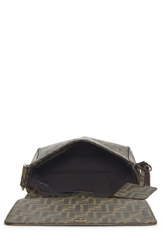 Brown Zucca Coated Canvas Messenger Medium, , large image number 5