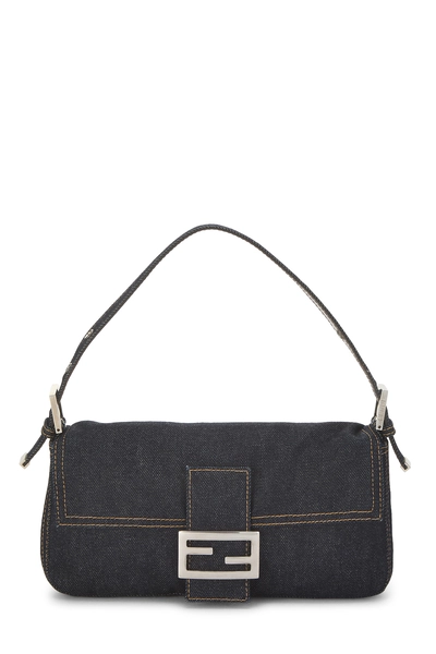 Navy Denim Baguette