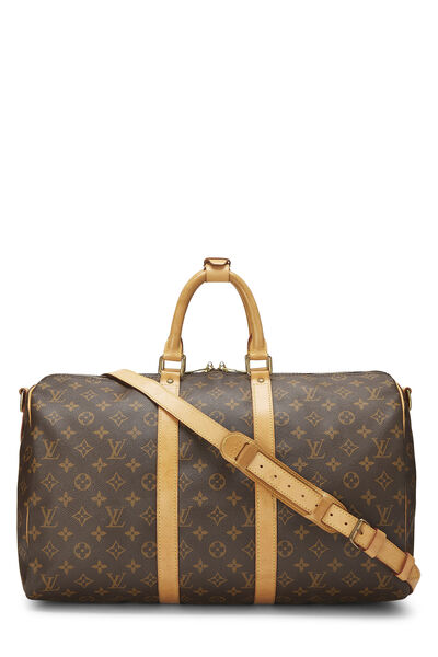 Monogram Canvas Keepall Bandouliere 45