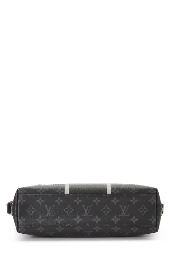 Fragment x Louis Vuitton Black Monogram Eclipse Messenger PM, , large image number 4